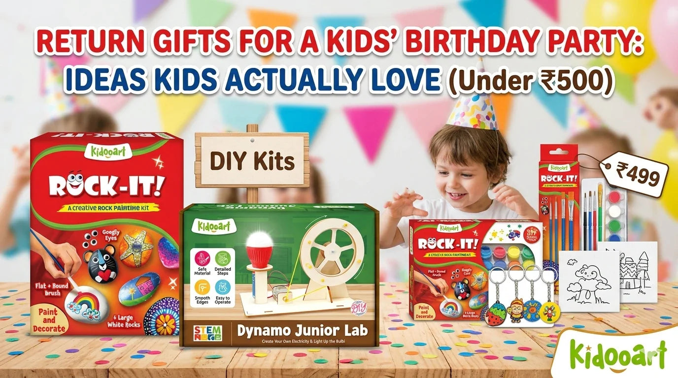 Return Gifts for a Kids' Birthday Party