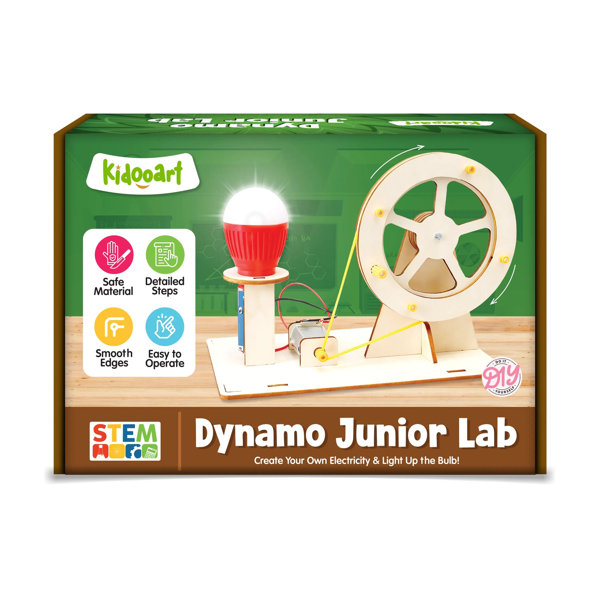 Dynamo Junior Lab Kids STEM Electricity Generator Kit