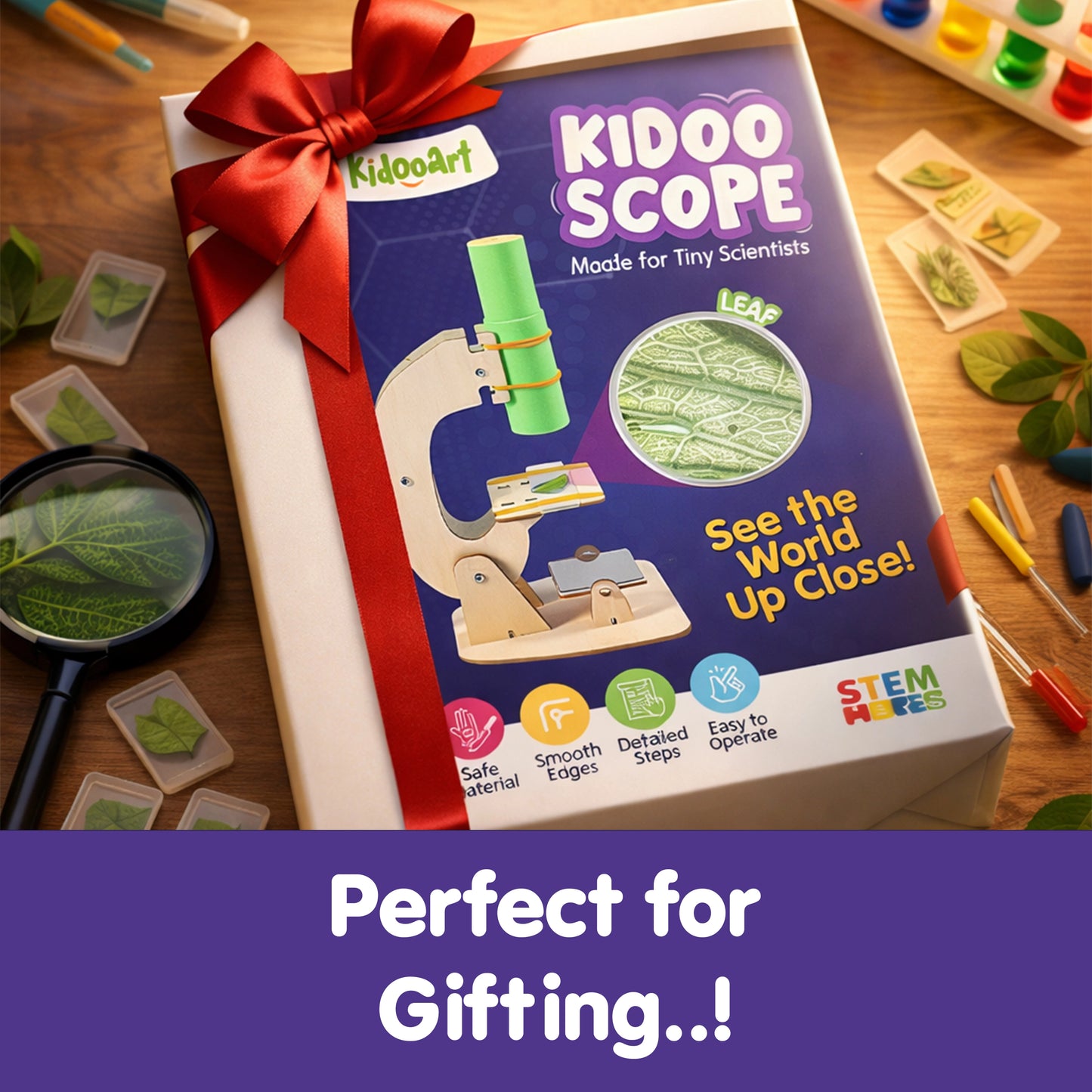 Kidooscope Kids Microscope STEM Learning Toy