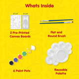 Desi Strokes – Indian Culture Canvas Painting Kit for Kids