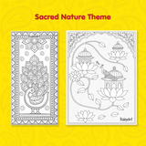 Desi Strokes – Indian Culture Canvas Painting Kit for Kids