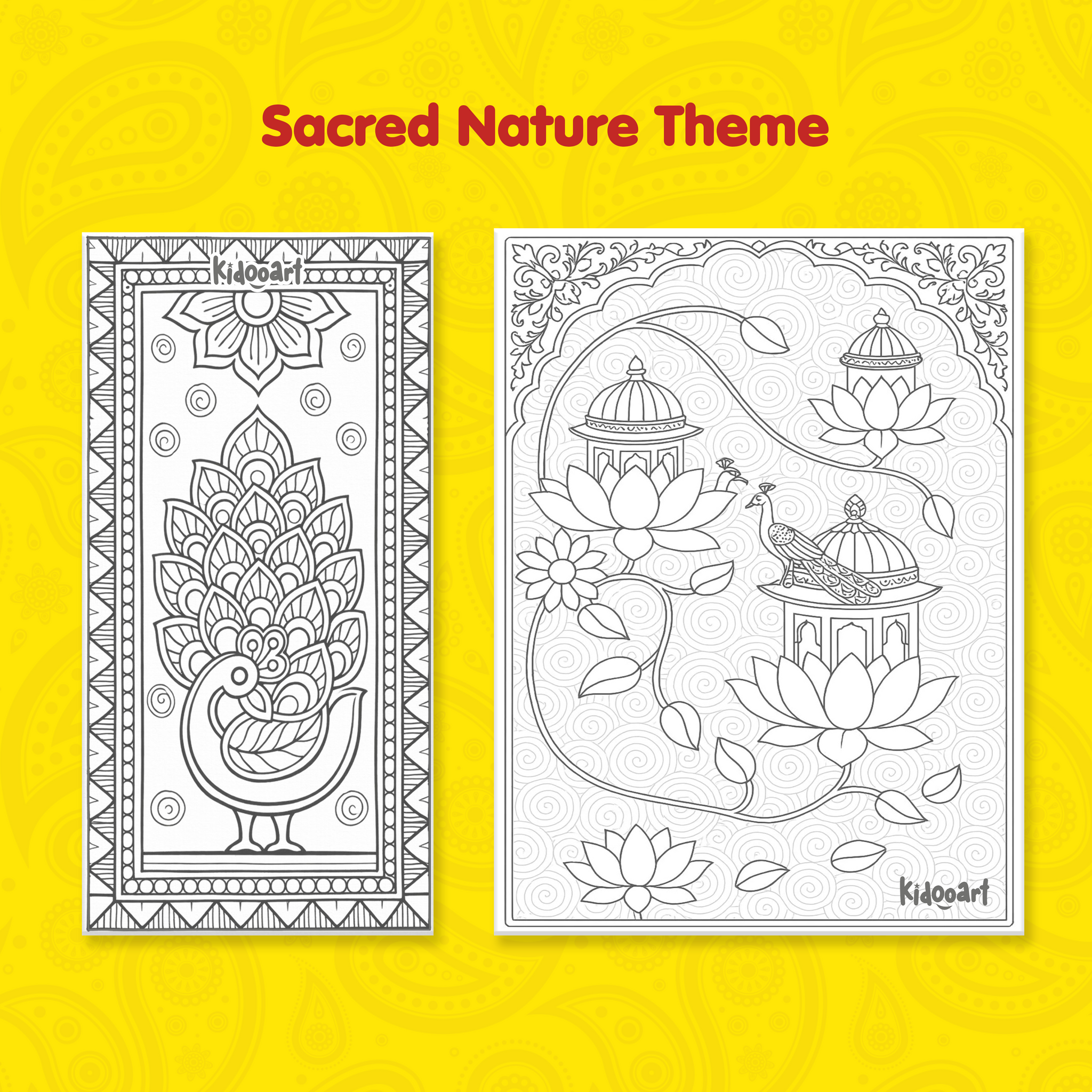 Desi Strokes – Indian Culture Canvas Painting Kit for Kids